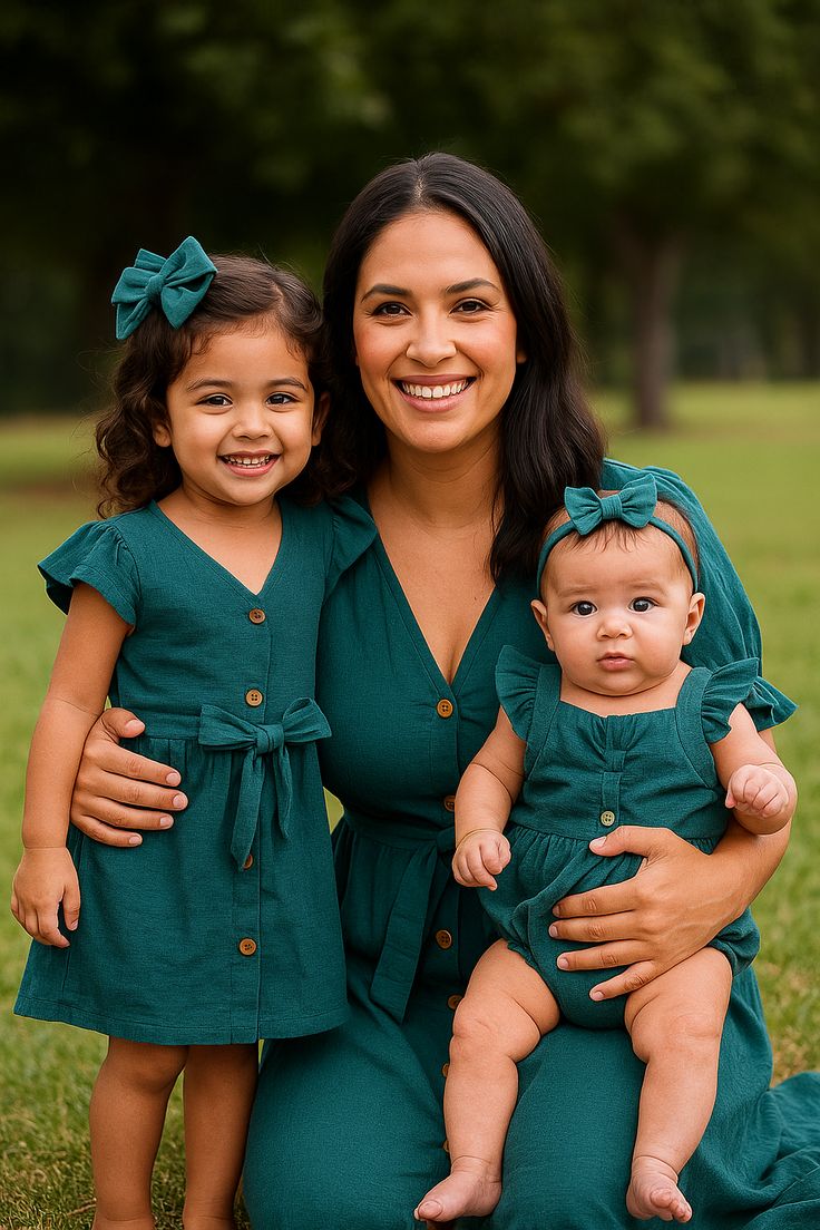 Mommy & Me 100% Cotton Ruffle Dresses – Pakistan Style Matching Look